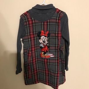 Disney dress and turtle neck